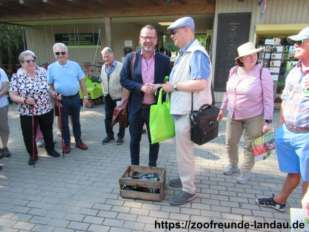 Erfurt - Übergabe Zoowein Erfurt - Übergabe Zoowein