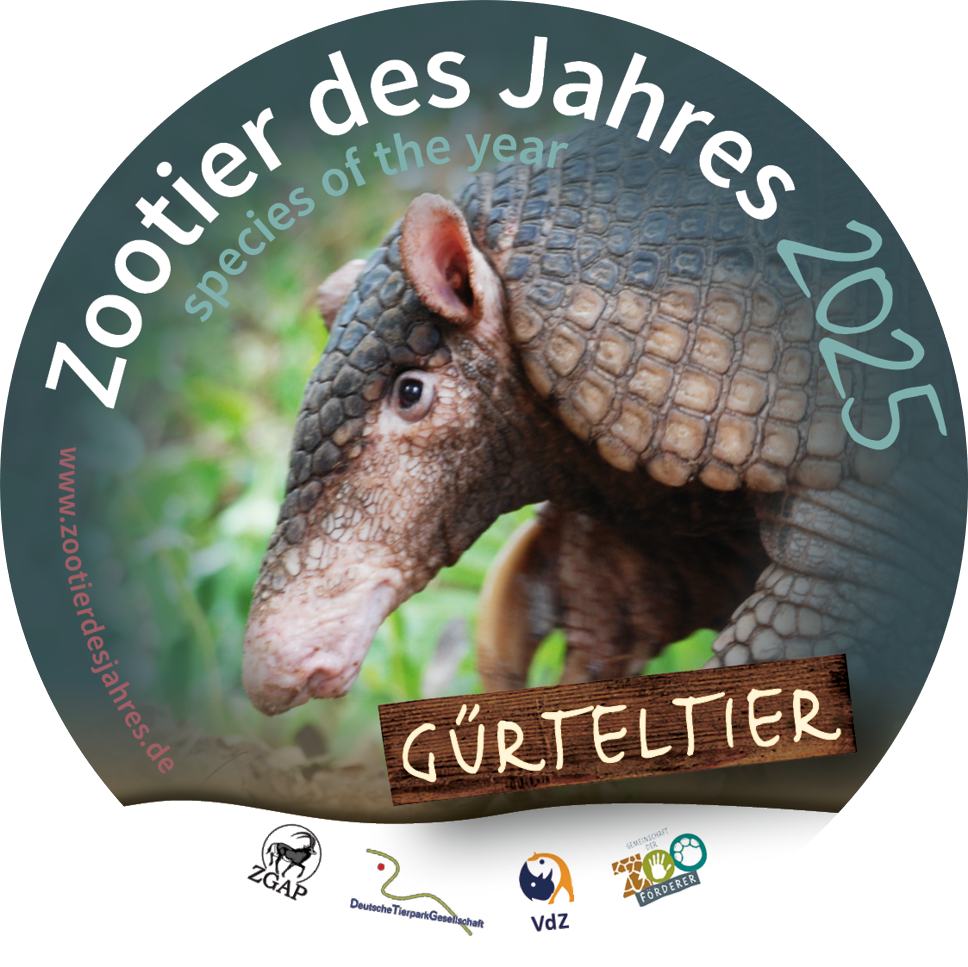 Logo Zootier des Jahres 2025 Logo Zootier des Jahres 2025